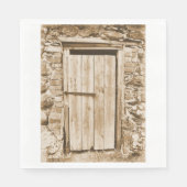 ALTE BARN-TÜR SERVIETTE (Vorderseite)