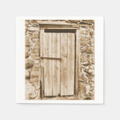 ALTE BARN-TÜR SERVIETTE (Vorderseite)