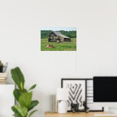 Alte Barnotenpouch Tabakwerbung Poster (Heimbüro)
