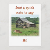 Alte Barnotenpouch Tabakwerbung Postkarte (Vorderseite)