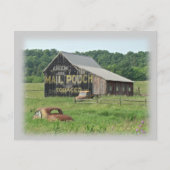 Alte Barnotenpouch Tabakwerbung Postkarte (Vorderseite)