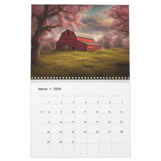 Alte Barns Kalender (Mär 2026)