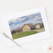 Alte Barns Rechteckiger Aufkleber (Umschlag)