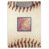 Alte Baseball-Fotos Klemmbrett (Vorderseite)