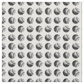 Alte Baseballs Muster Vintag Baseball Kunst Stoff (Muster)