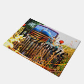 Alte Bauernhof-LKW-Fußmatte Fußmatte (Schrägansicht)