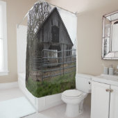 Alte Bauernhof-Scheune Duschvorhang (Beispiel)