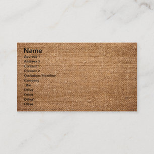 Alte BaumwollLeinwand-Beschaffenheit für Visitenkarte