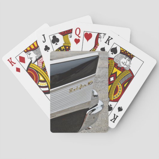 Alte Bel Air Fender Nahe up Playing Cards Spielkarten (Rückseite)