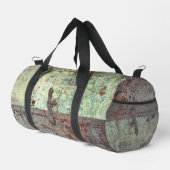 Alte bemalte rostige Tür Duffle Bag (Rechte Ecke)