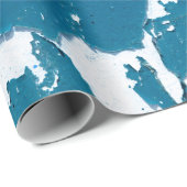 Alte bemalte Wandtextur als Grunge-Hintergrund Geschenkpapier (Rolleneckpunkt)