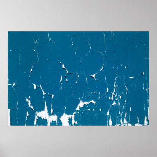 Alte bemalte Wandtextur als Grunge-Hintergrund Poster (Vorne)