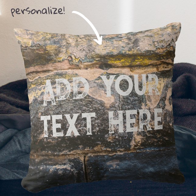 Alte bemalte Ziegelmauer Kissen (Von Creator hochgeladen)