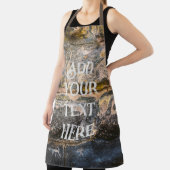 Alte bemalte Ziegelmauer Schürze (InSitu)