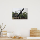 Alte Bergbauausrüstung Foto Poster (Küche)