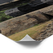 Alte Bergbauausrüstung Foto Poster (Ecke)