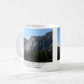 Alte Berge, alte Zitate Kaffeetasse (Vorderseite Links)