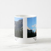 Alte Berge, alte Zitate Kaffeetasse (Mittel)