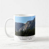 Alte Berge, alte Zitate Kaffeetasse (Links)