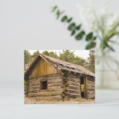 Alte Berghütte Postkarte (Stehend Vorderseite)