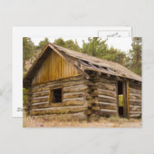Alte Berghütte Postkarte (Vorne/Hinten)