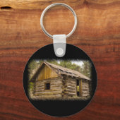 Alte Berghütte Schlüsselanhänger (Vorderseite)