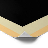 Alte Bergziege Poster (Ecke)