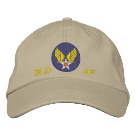 Alte bestickte Air Force Mütze Baseballkappe
