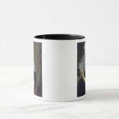 Alte betende Frau Tasse (Zentrum)