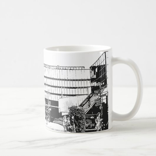 Alte Bibliothek Birminghams, Brutalist-Architektur Kaffeetasse (Rechts)