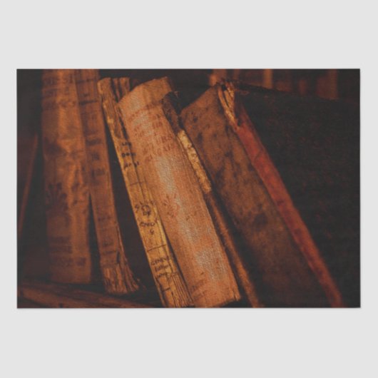 Alte Bibliothek und Antiquitätenbücher Seidenpapier (Vorderseite)