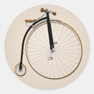 Alte Bike-Aufkleber Runder Aufkleber