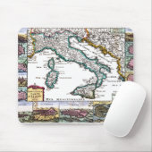 alte Bildkarte kursiv Mousepad (Mit Mouse)