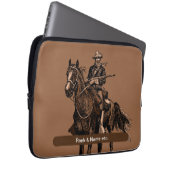 Alte Bill individuell anpassbarer Laptop-Sieb Laptopschutzhülle (Vorne Rechts)