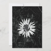 Alte Blume Einladung (Vorderseite)