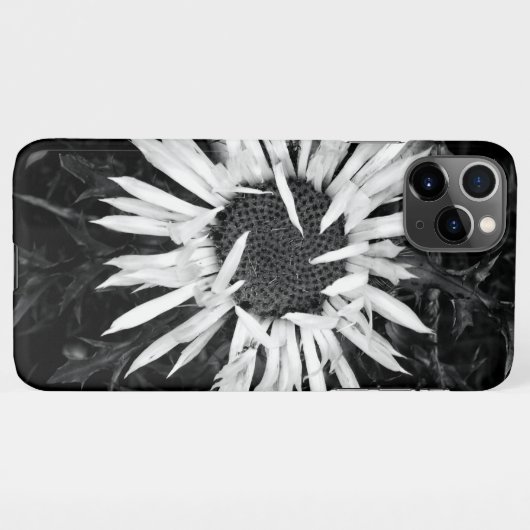 Alte Blume iPhone Hülle (Rückseite (Horizontal))