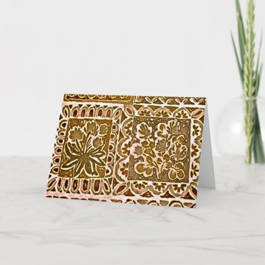 Alte Blume Karte (Vorderseite)