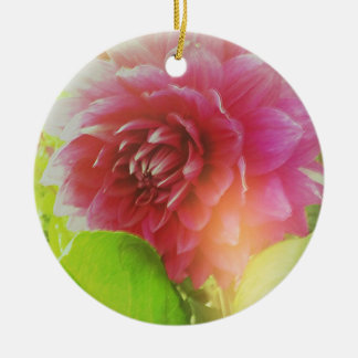 Alte Blume Keramik Ornament