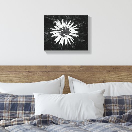 Alte Blume Leinwanddruck (Insitu (Schlafzimmer))