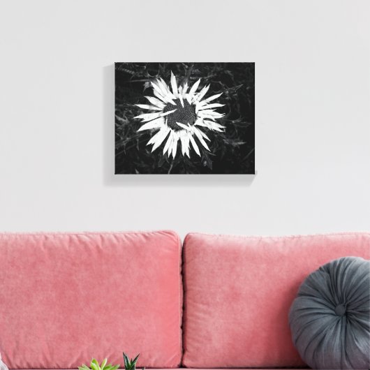 Alte Blume Leinwanddruck (Insitu (Wohnzimmer))