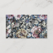 Alte Blume Visitenkarte (Rückseite)