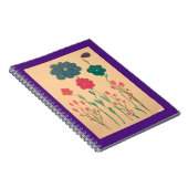 Alte Blumennostalgie Notizblock (Rechte Seite)