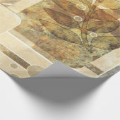 Alte Blumentapete Geschenkpapier (Ecke)