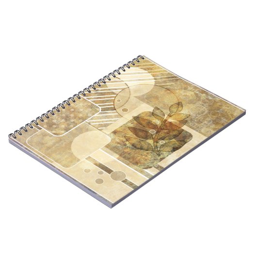 Alte Blumentapete Notizblock (Linke Seite)