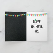 Alte Bollons mit Sonnenbrille Karte (Innenseite)