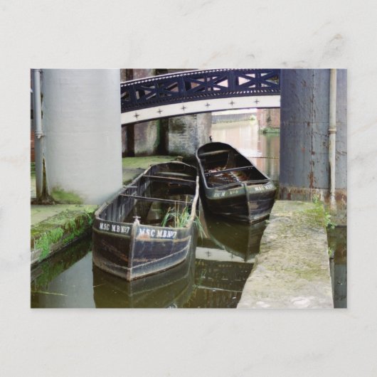 Alte Boote Postkarte (Vorderseite)