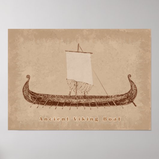 Alte Boots-Kunst Poster (Vorne)