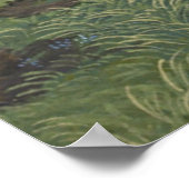 Alte botanische Kunst Snowdrop Poster (Ecke)