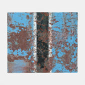 Alte Botswana-Grunge Hintergrund flagabstrakt, alt Fleecedecke (Vorderseite (Horizontal))
