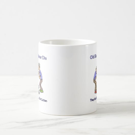 Alte Bowlers die nie Kaffeetasse (Mittel)